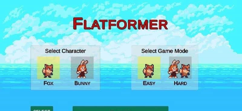 Flatformer Fox gameplay screenshot 1