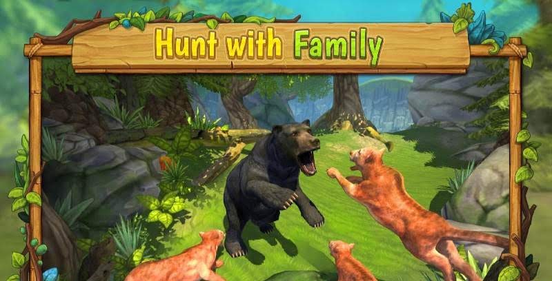Mountain Lion Family Sim : Animal Simulator gameplay screenshot 4