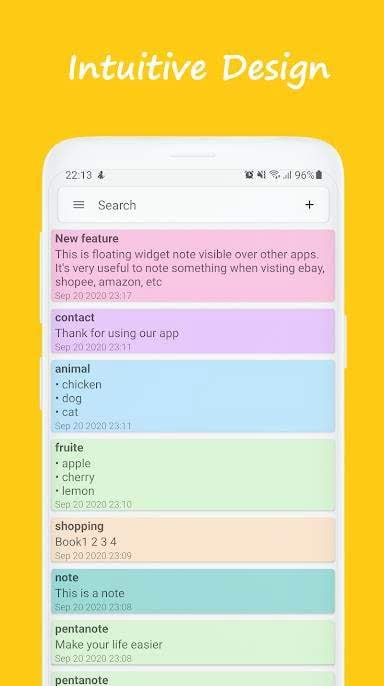 PentaNote - Notepad Pro screenshot 1