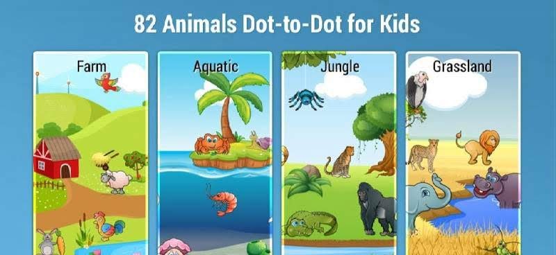 82 Animals Dot-to-Dot for Kids screenshot 4