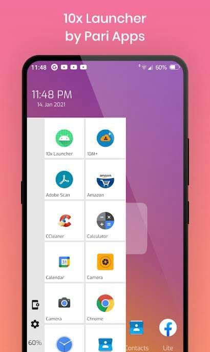 10x Launcher screenshot 1