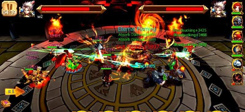Battle of Legendary 3D Heroes screenshot 2