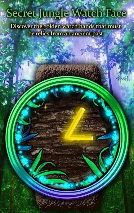 Secret Jungle Watch Face: Wear OS Smartwatch screenshot 2