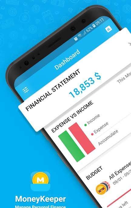 MISA MoneyKeeper: Budget Planner, Expense Tracker screenshot 1