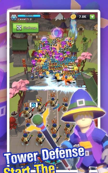 Super Heroes TD – Fantasy Tower Defense screenshot 1