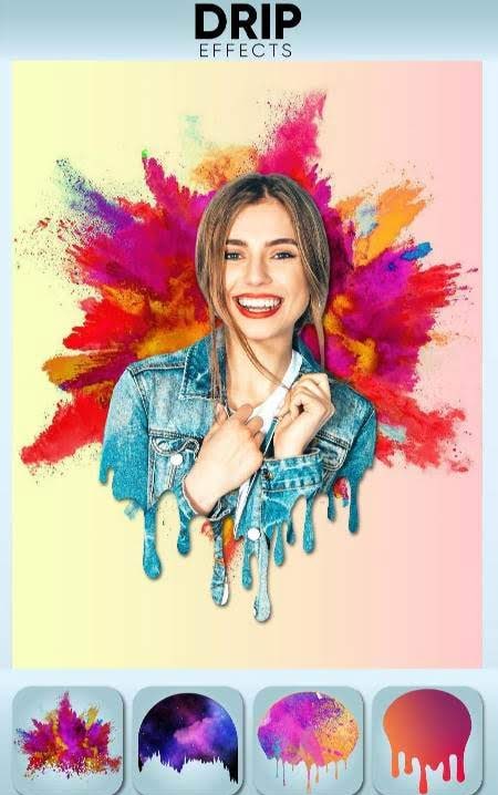 Picture Photo Editor - Emoji photo - Drip & Spiral screenshot 4