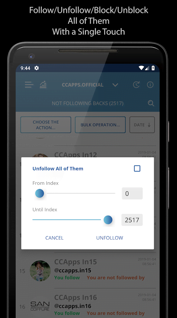CCSoft+ Followers Tool for Instagram screenshot 4