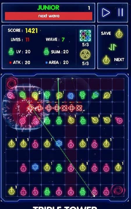 Triple Tower Defense gameplay screenshot 4