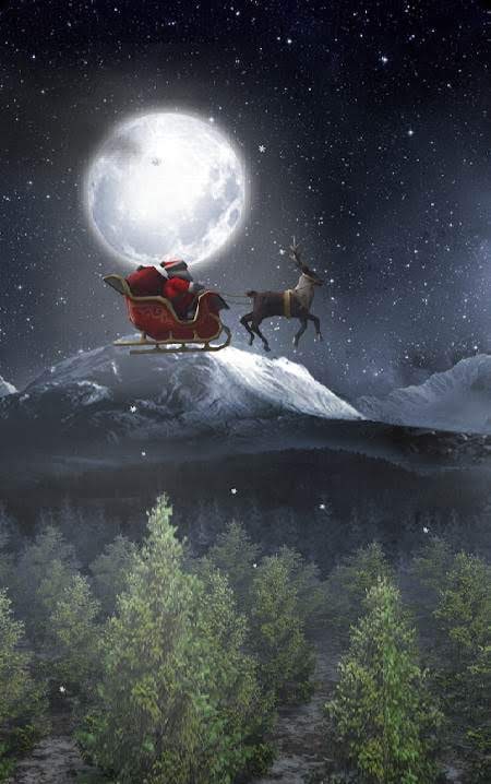 Santa 3D Live Wallpaper screenshot 1