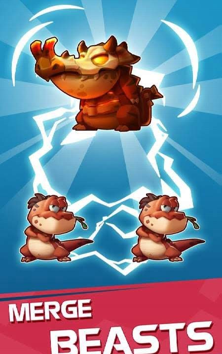 Auto Beast: Merge Idle Tycoon RPG screenshot 1