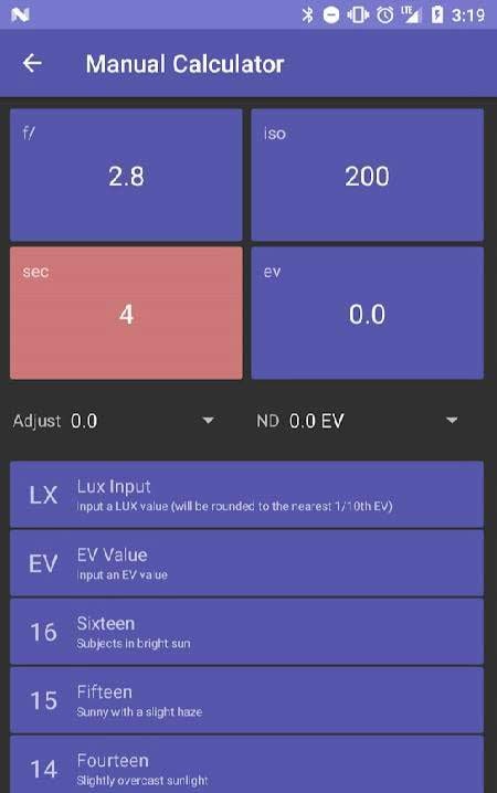 Light Meter - Free screenshot 3