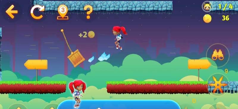 Tricky Liza: Adventure Platformer Game Offline 2D screenshot 2