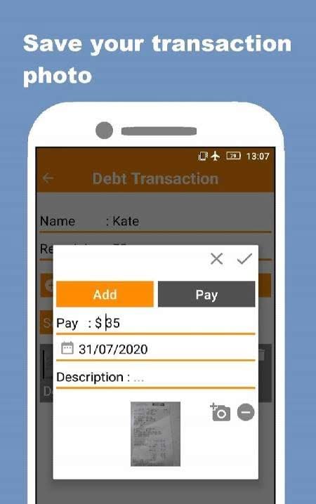 Debt Book and Manager - PRO screenshot 2