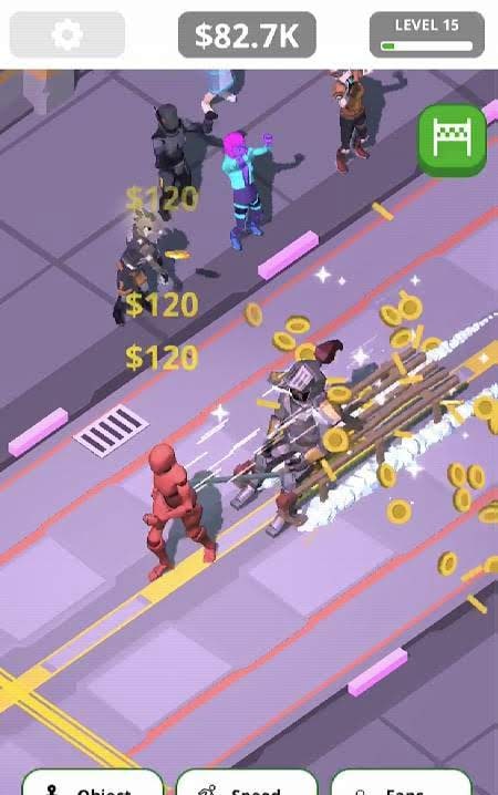 Idle Tap Strongman screenshot 4
