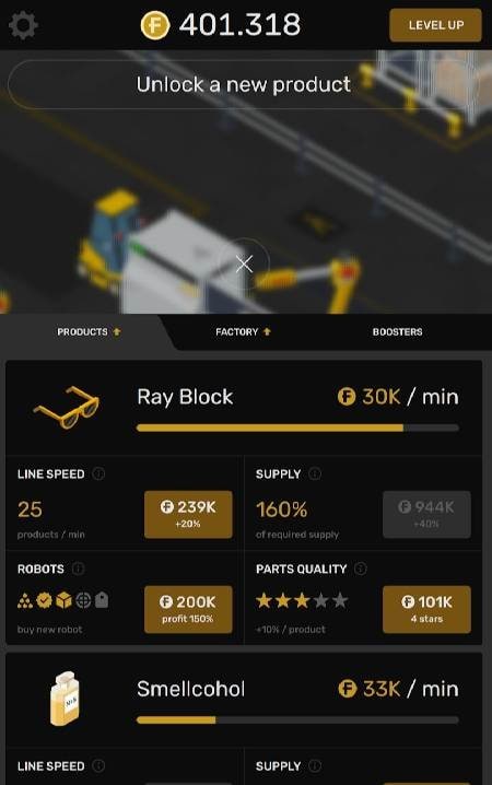Idle Factory: Factory Simulator gameplay screenshot 4