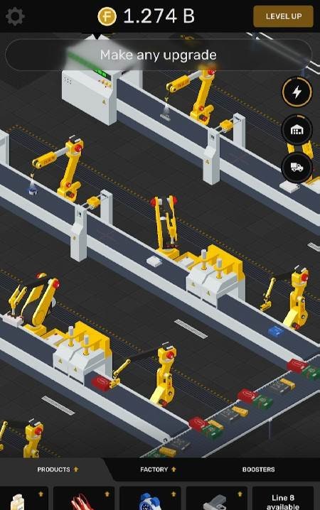 Idle Factory: Factory Simulator gameplay screenshot 3