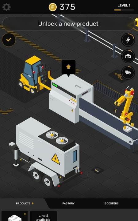 Idle Factory: Factory Simulator gameplay screenshot 1
