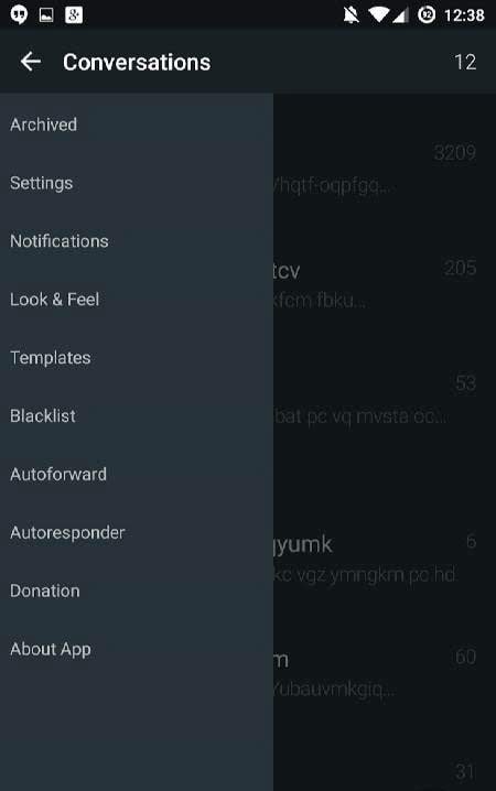 YAATA - SMS/MMS messaging screenshot 4
