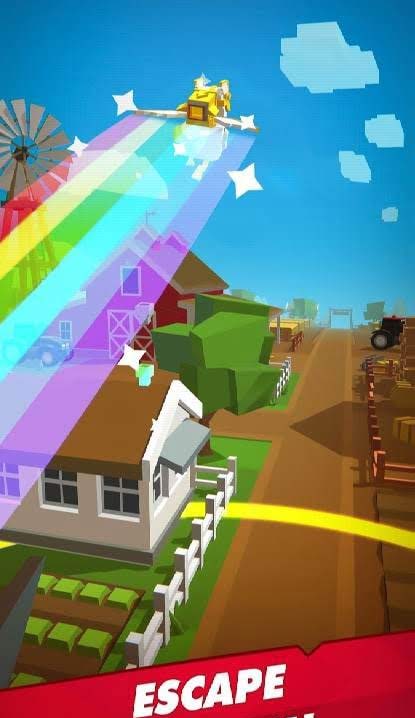 Jetpack Chicken: Escape from the Chicken Coop! screenshot 2