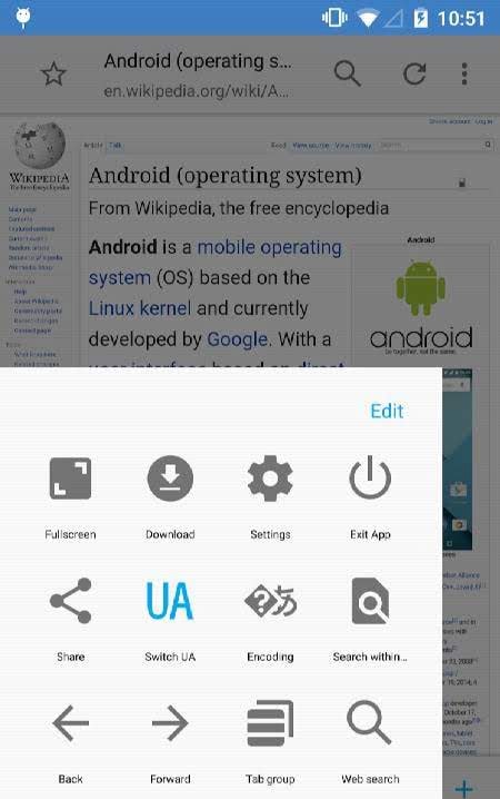 Sleipnir Mobile - Web Browser screenshot 4