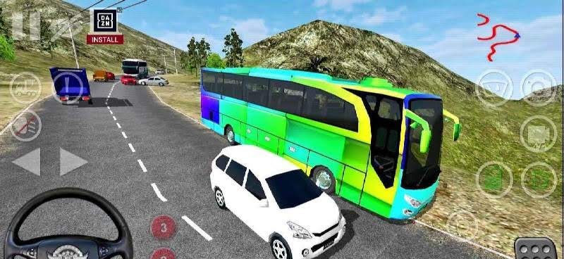 Public Coach Bus Driving Sim: New Bus Games 2020 screenshot 2