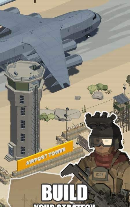 Idle Warzone 3D: Military Game - Army Tycoon screenshot 3