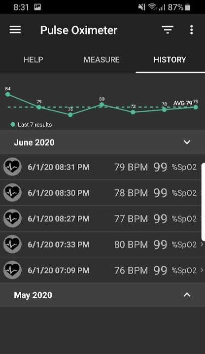 Pulse Oximeter - Beat & Oxygen screenshot 3