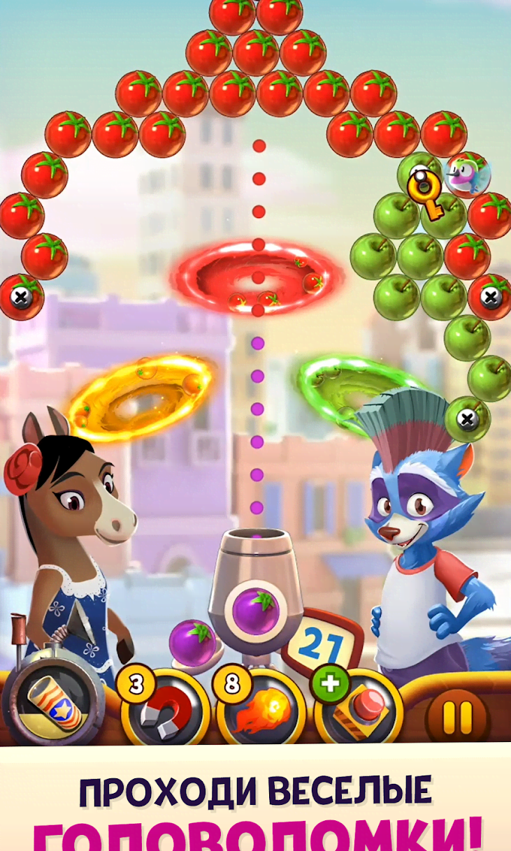 Bubble Island 2 - Pop Shooter & Puzzle Game gameplay screenshot 2
