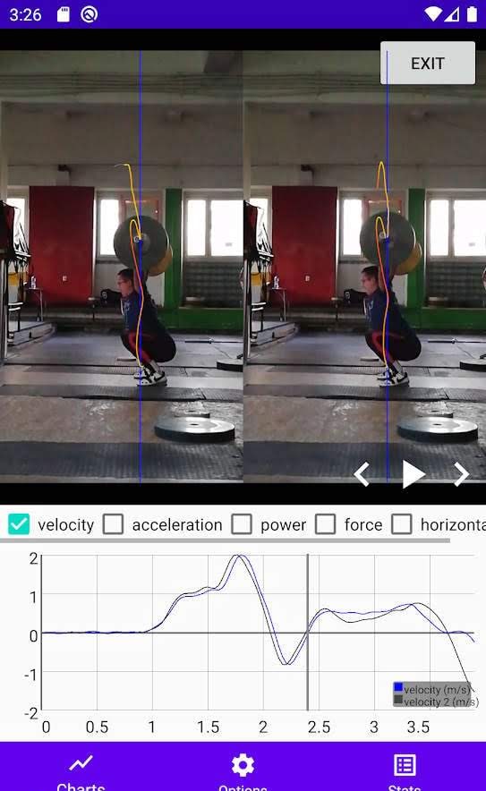 WL Analysis - Barbell Path Tracker screenshot 1
