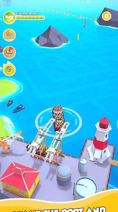 The Sea Rider - Steer the Ship and Save the Nature screenshot 1