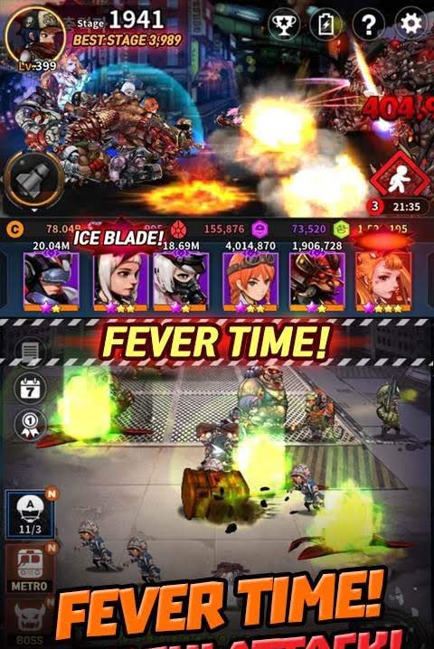 Merge Zombie : Idle RPG screenshot 4