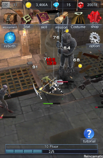 DarkWarrior gameplay screenshot 4