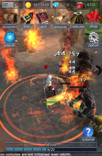 DarkWarrior gameplay screenshot 3