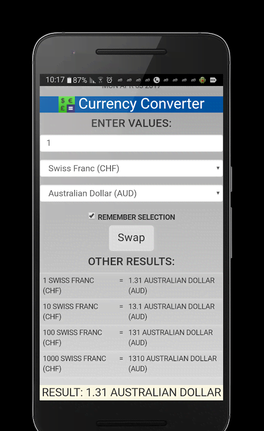 Currency Converter Easily + screenshot 1