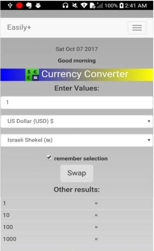 Currency Converter Easily + screenshot 2