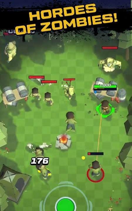 Zombite - Fight Zombies and Become the Hero screenshot 3