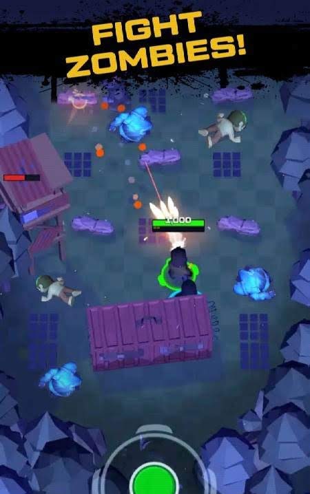 Zombite - Fight Zombies and Become the Hero screenshot 1
