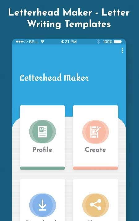 Letterhead Maker - Letter Writing Templates screenshot 2
