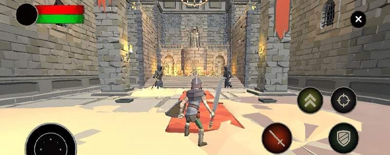 Battle of Polygon – Action RPG Warrior Games screenshot 3