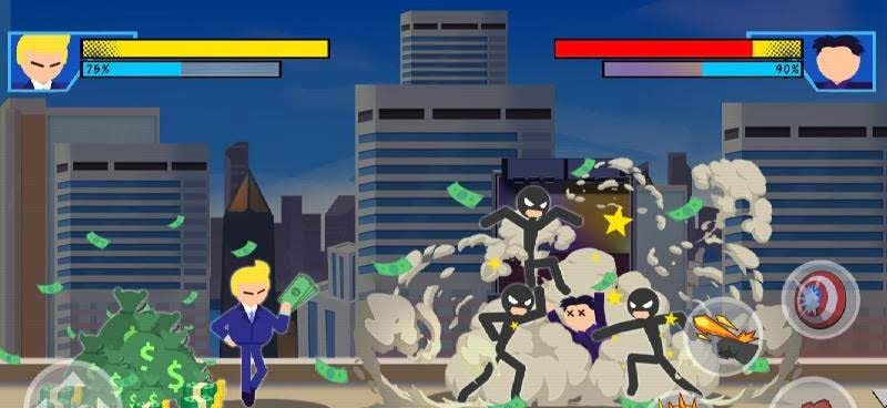 Stick Super: Hero - Strike Fight for heroes legend screenshot 2