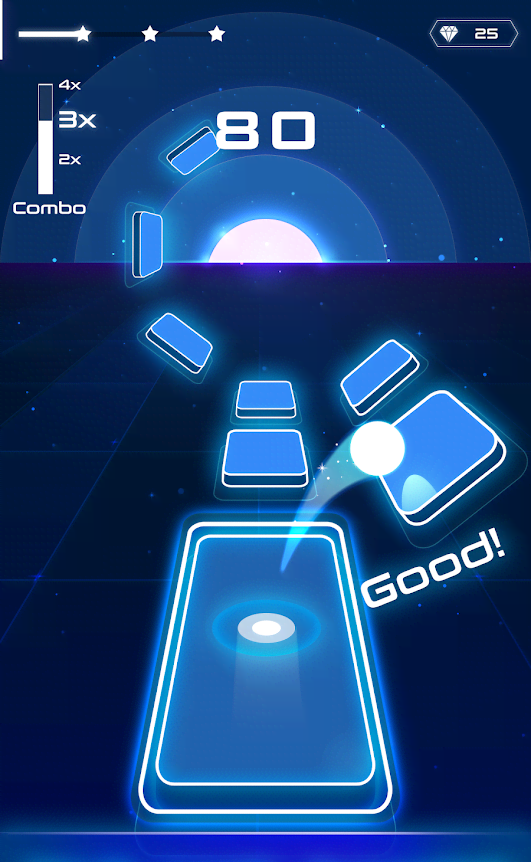 Magic Twist: Twister Music Ball Game screenshot 2