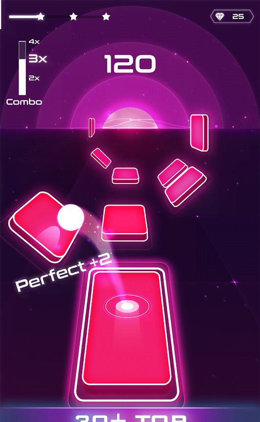 Magic Twist: Twister Music Ball Game screenshot 1