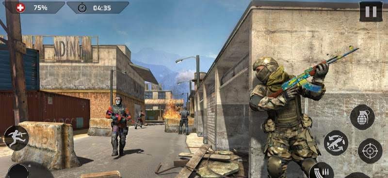 Contract Cover Shooter - Anti-Terrorist Mission gameplay screenshot 1