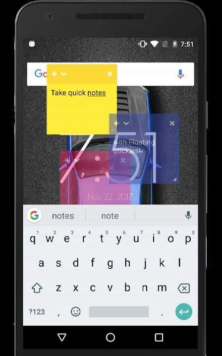 Floating Stickies screenshot 1