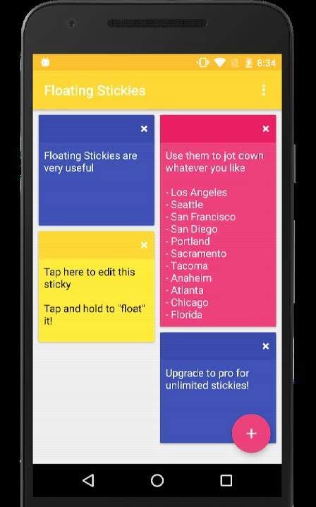 Floating Stickies screenshot 3