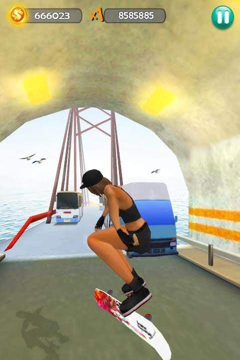 Hoverboard Surfers 3D gameplay screenshot 3