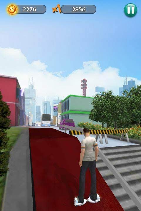Hoverboard Surfers 3D gameplay screenshot 4
