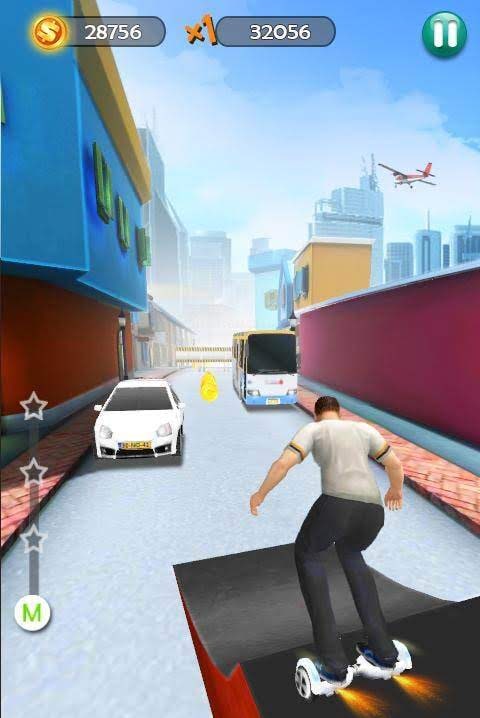 Hoverboard Surfers 3D gameplay screenshot 2