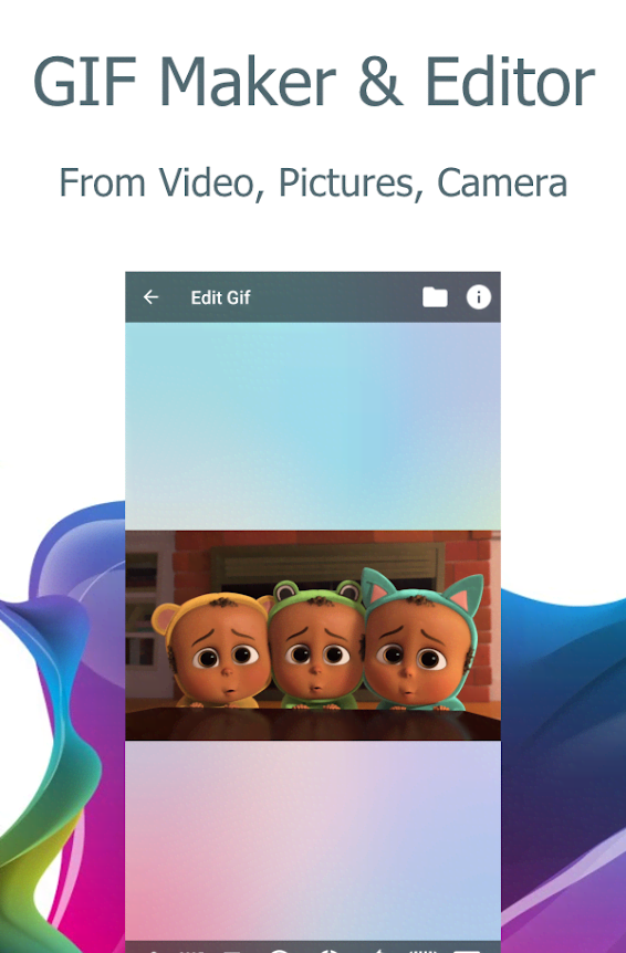 Video2me: GIF Maker & Video Editor screenshot 1