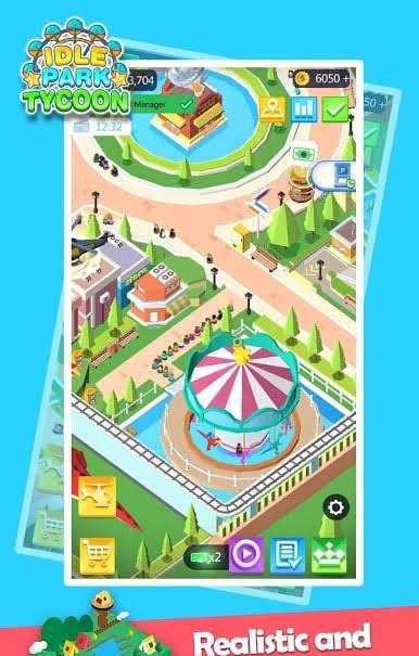 Idle Park Tycoon screenshot 1